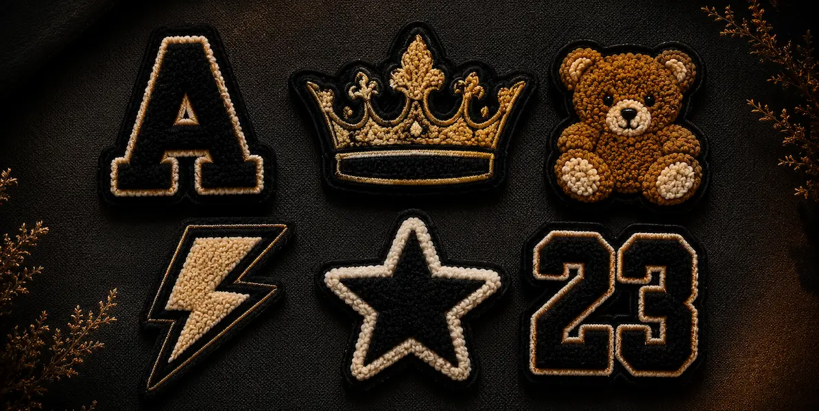 High-Pile Chenille Patches